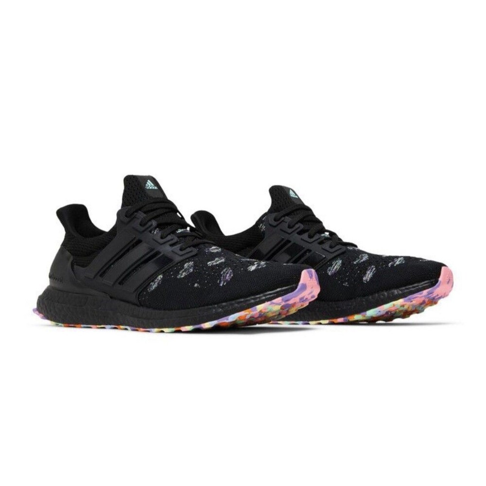 Adidas UltraBoost 1.0 Valentine's Day Core Black Shoes Men’s SZ 9 Women’s Sz 10